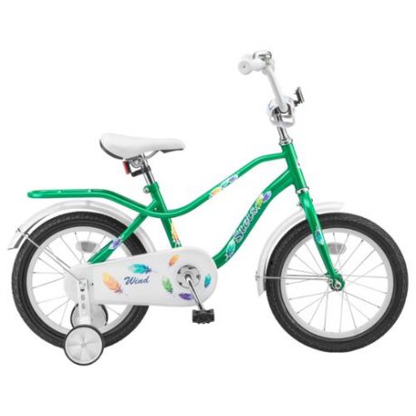 Детский велосипед STELS Wind 16 Z010 (2018) зеленый 11" (требует финальной сборки)