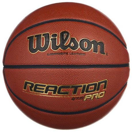 Баскетбольный мяч Wilson Reaction PRO, р. 5 темно-коричневый