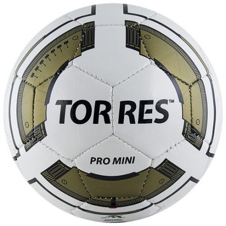 Мяч TORRES Pro Mini белый/золотой