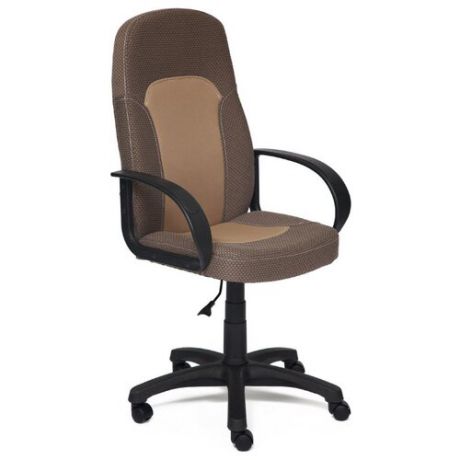 Компьютерное кресло TetChair Парма, обивка: текстиль/искусственная кожа, цвет: коричневый/бронза