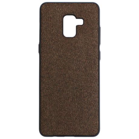 Чехол Akami Velvet для Samsung Galaxy A8 Plus 2018 (накладка) коричневый