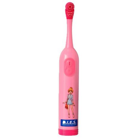 Электрическая зубная щетка D.I.E.S. Kids Модницы розовый
