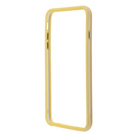Чехол Liberty Project Bumpers для Apple iPhone 6 Plus/iPhone 6s Plus желтый/прозрачный