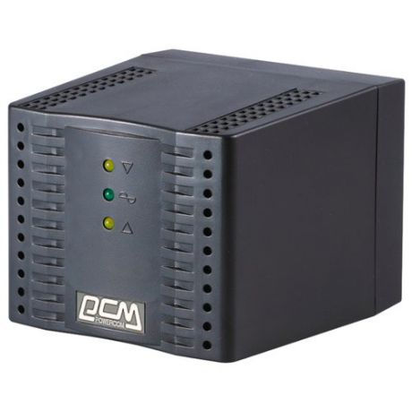 Стабилизатор напряжения однофазный Powercom TCA-2000 (1 кВт) черный