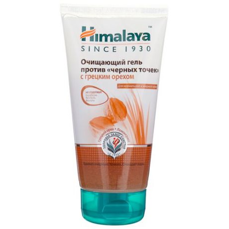 Himalaya Herbals гель очищающий против черных точек с грецким орехом, 150 мл