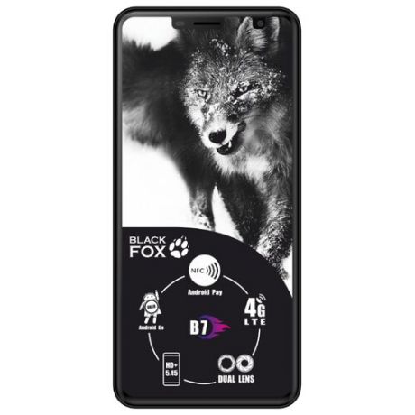 Смартфон Black Fox B7 черный