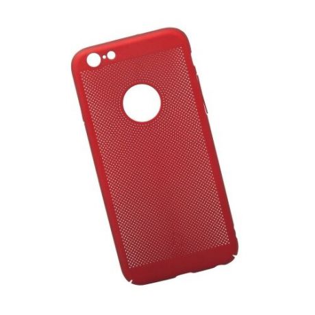 Чехол Liberty Project Сетка Soft Touch для Apple iPhone 6/iPhone 6S красный