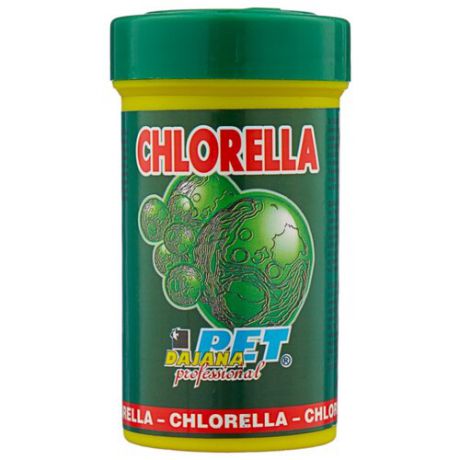 Сухой корм Dajana Pet Chlorella для рыб 100 мл 50 г