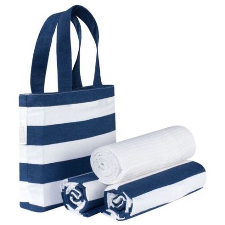 Guten Morgen набор полотенец в сумке Море кухонное 45х70 см синий