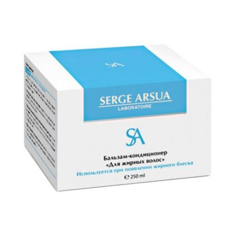 Натуротерапия бальзам-кондиционер Serge Arsua laboratoire Для жирных волос, 250 мл