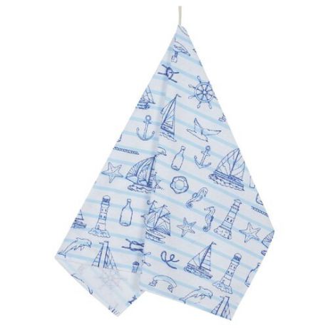 Guten Morgen полотенце Морской бриз кухонное 45х60 см голубой
