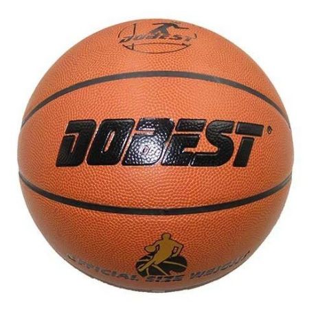 Баскетбольный мяч Dobest PK400, р. 7 коричневый