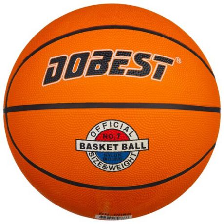 Баскетбольный мяч Dobest RB7-0886, р. 7 оранжевый