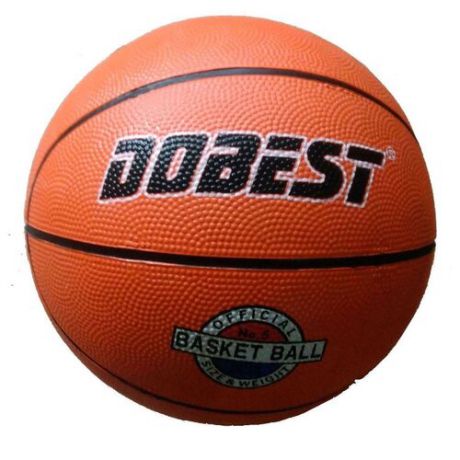 Баскетбольный мяч Dobest RB5, р. 5 оранжевый