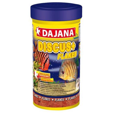 Сухой корм Dajana Pet Discus Plus Flakes для рыб 100 мл 20 г