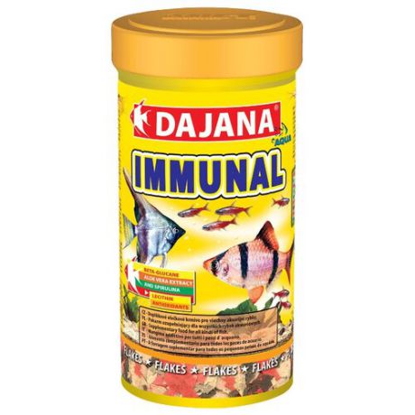 Сухой корм Dajana Pet Immunal для рыб 250 мл 50 г