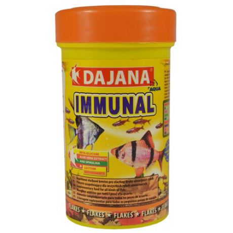 Сухой корм Dajana Pet Immunal для рыб 100 мл 20 г