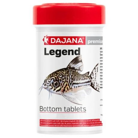 Сухой корм Dajana Pet Legend Bottom Tablets для рыб 100 мл 50 г