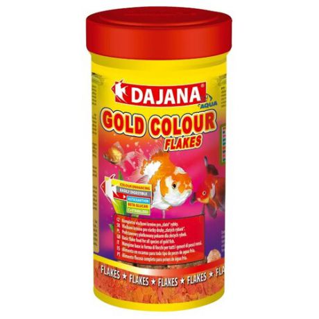 Сухой корм Dajana Pet Gold Colour Flakes для рыб 250 мл 50 г