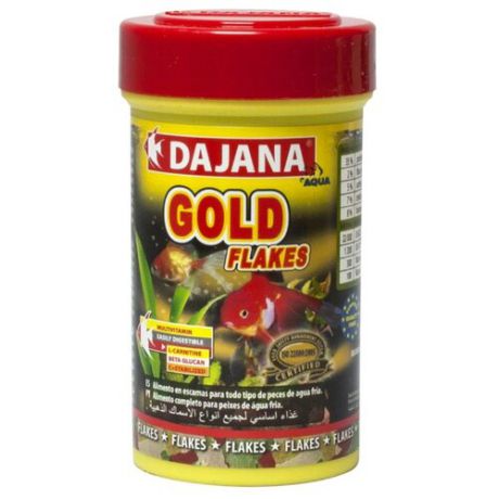 Сухой корм Dajana Pet Gold Flakes для рыб 100 мл 20 г