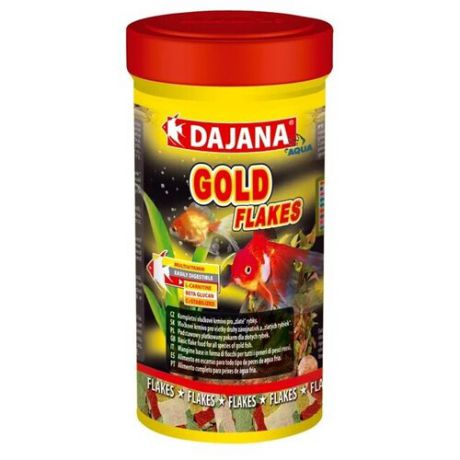 Сухой корм Dajana Pet Gold Flakes для рыб 500 мл 100 г