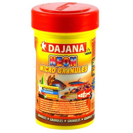 Сухой корм Dajana Pet Neon Micro Granules для рыб 250 мл 150 г
