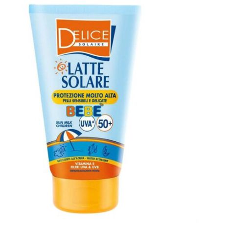 Delice Solaire Bebe солнцезащитное молочко для детей SPF 50 100 мл