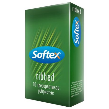 Презервативы Softex Ribbed 10 шт.
