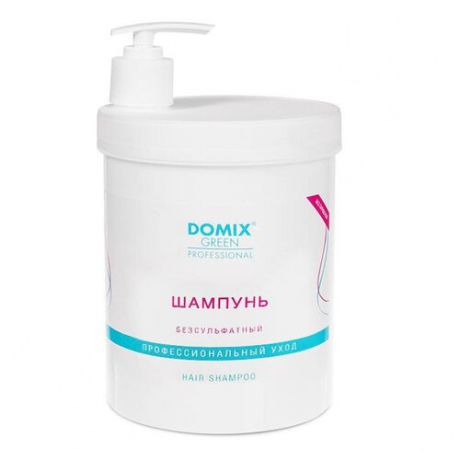 Domix шампунь безсульфатный 1000 мл с дозатором