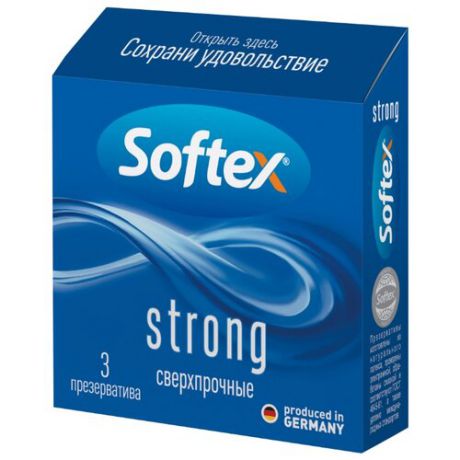 Презервативы Softex Strong 3 шт.