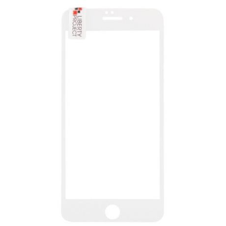Защитное стекло Liberty Project Tempered Glass с рамкой для Apple iPhone 7 Plus белый