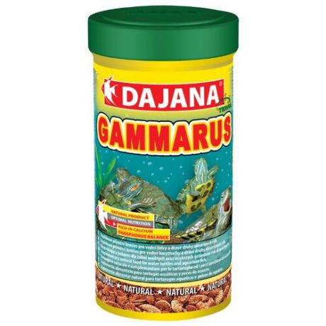 Сухой корм Dajana Pet Gammarus для рыб, рептилий 250 мл 25 г