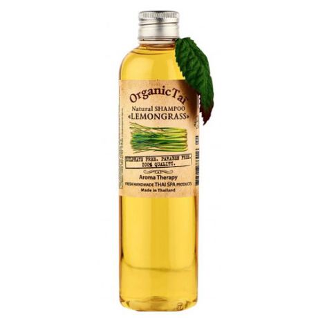 Organic TAI шампунь натуральный Lemongrass 260 мл