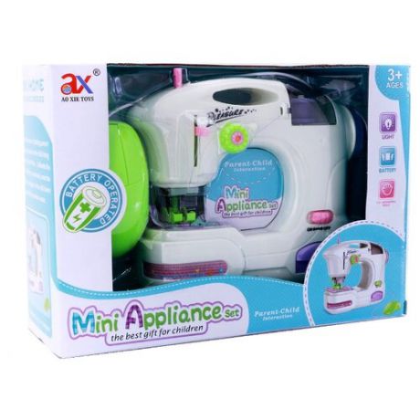 Швейная машина Берадо Mini Appliance 6971A/6941A белый/зеленый/розовый