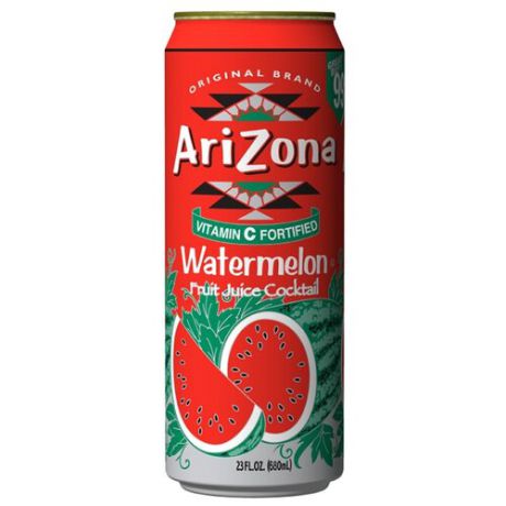 Напиток сокосодержащий AriZona Watermelon, 0.68 л