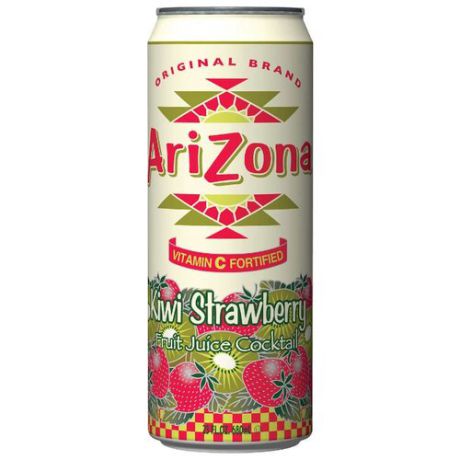 Напиток сокосодержащий AriZona Kiwi Strawberry, 0.68 л