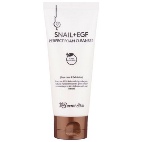 Secret Skin пенка для умывания Snail + Egf Perfect Foam Cleanser, 100 мл