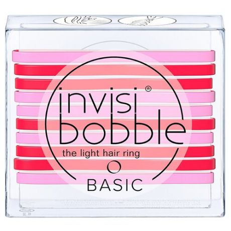 Резинка Invisibobble BASIC 10 шт. Jelly Twist