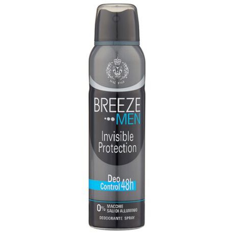 Дезодорант спрей Breeze Men Invisible Protection, 150 мл