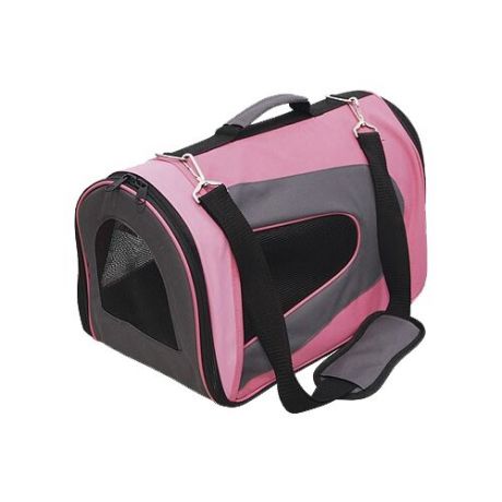 Переноска-сумка для собак GiGwi Pet Travel 75215 46х26х27 см розовый