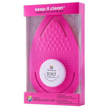 Набор для очистки beautyblender keep.it.clean, 3 шт. розовый