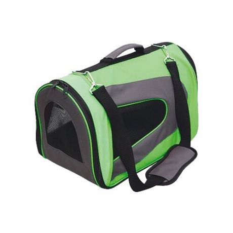Переноска-сумка для кошек и собак GiGwi Pet Travel 75214 35х23х23 см зеленый