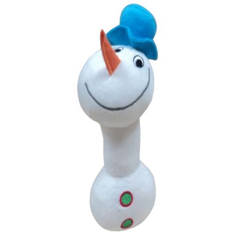 Игрушка для собак GiGwi X-Mas Tales Снеговик (75472) белый/голубой