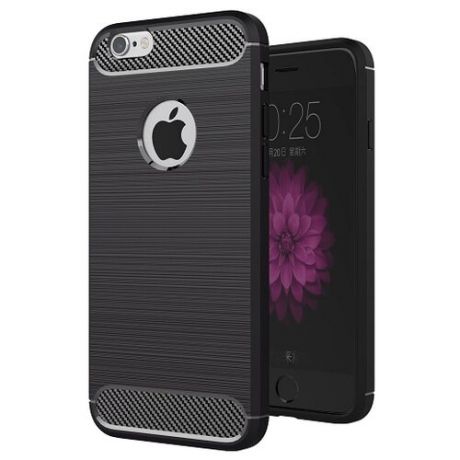 Чехол EVA IP8A012-6 для Apple iPhone 6/iPhone 6S черный/карбон