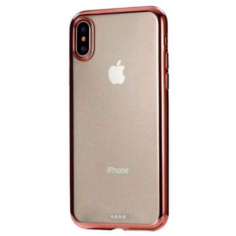 Чехол EVA IP8A010-X для Apple iPhone X/Xs прозрачный/розовый