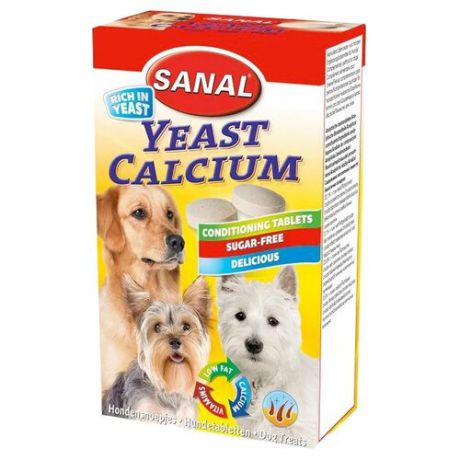 Добавка в корм SANAL Yeast Calcium 100 г 100 шт.