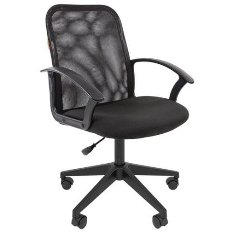 Компьютерное кресло Chairman 615 офисное, обивка: текстиль, цвет: черный