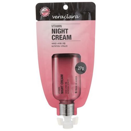 Veraclara Vitamin Night Cream Ночной крем для лица, 27 г