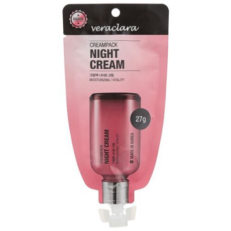 Veraclara Creampack Night Cream Ночной крем для лица, 27 г