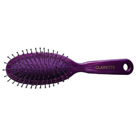 Clarette Щетка для волос массажная малая с металлическими зубьями CPB 460